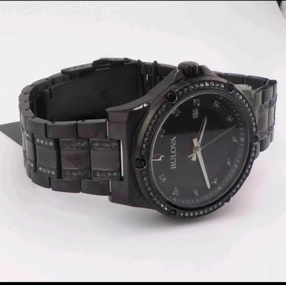 ***BRAND NEW*** Bulova Ion PVDStainless Steel Black Dial Watch